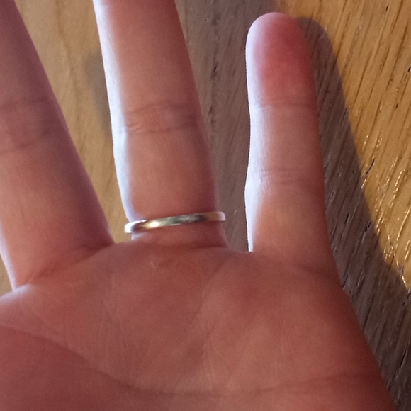 18k gold diamond enhancer / guard ring sz 6.5 - Picture 4 of 6